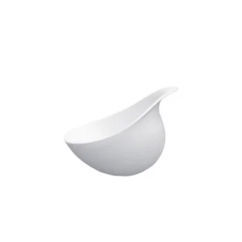 The Tablet Modern Porcelain Nesting Bowl - 12 x 10 x 8.7 cm - Set of 6