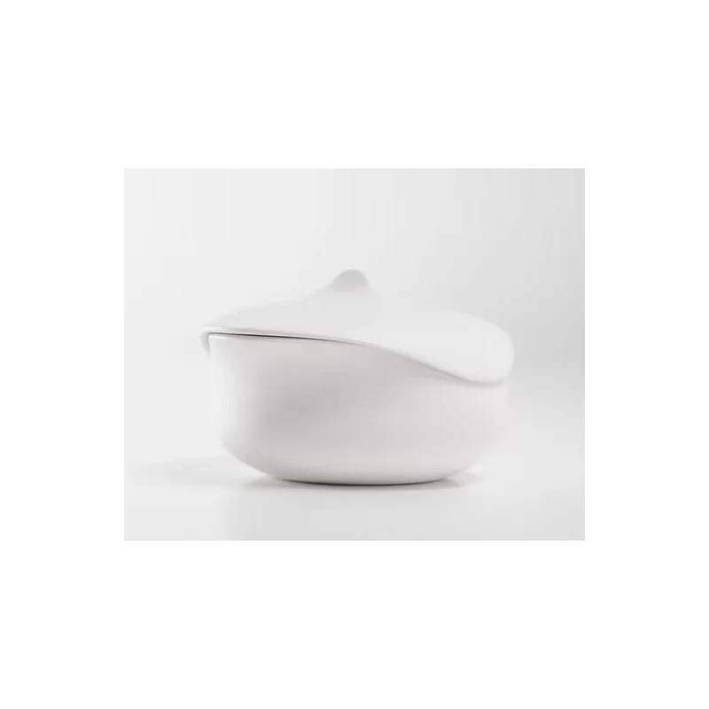 The Tablet Modern Porcelain Deep Cooking Pot - 15.5 x 14.5 x 9 cm The Tablet Modern Porcelain Deep Cooking Pot - 15.5 x 14.5 x 9 cm