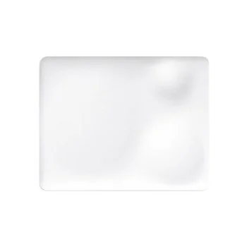 The Tablet Rectangular Modern Porcelain Dining Plate - 25 x 20.5 x 1.5 cm - Set of 6