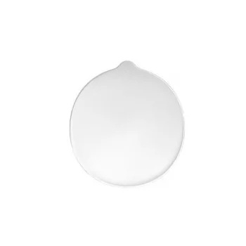 The Tablet Modern Porcelain Curved Saucer - 16 x 17.8 x 2.2 cm - Set of 4
