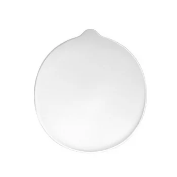 The Tablet Modern Porcelain Dining Plate - 22.2 x 25 x 2.3 cm - Set of 4