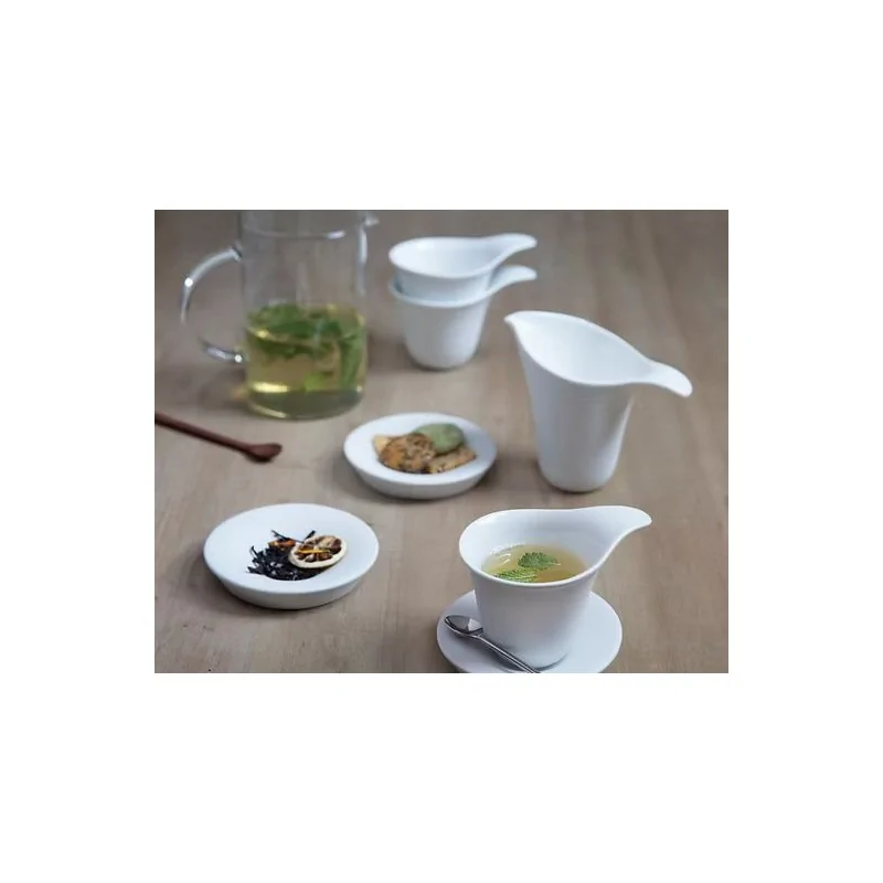 Fly Organic Porcelain Jug - 14.5 x 8.5 x 11 cm - Set of 6