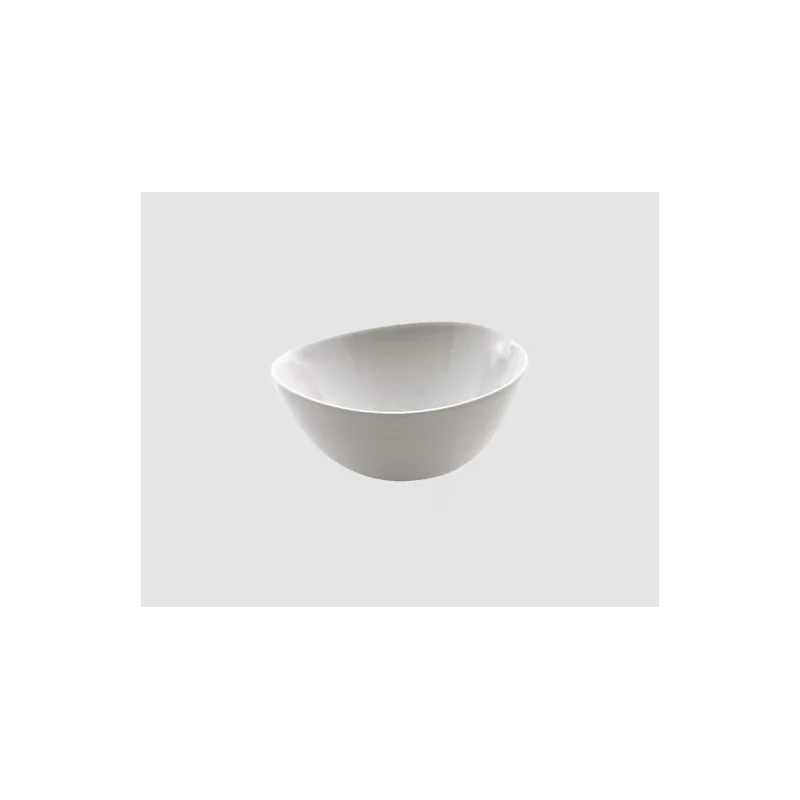Shell Curved Ice Cream Bowl - Glazed - 13 x 13.5 x 6.5 cm - Set of 4