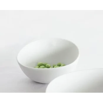 Shell Curved Ice Cream Bowl - Glazed - 13 x 13.5 x 6.5 cm - Set of 4