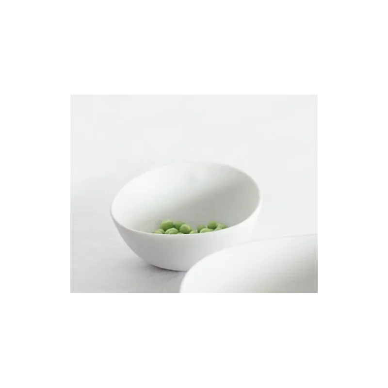 Shell Curved Ice Cream Bowl - Glazed - 13 x 13.5 x 6.5 cm - Set of 4