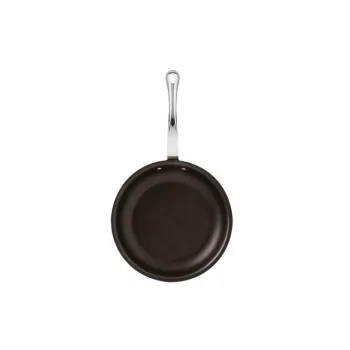 Paderno Series 12200 5-Ply Stainless Steel Frypan Non Stick Coated - 4 qts - D: 7 7/8" H: 1 5/8"