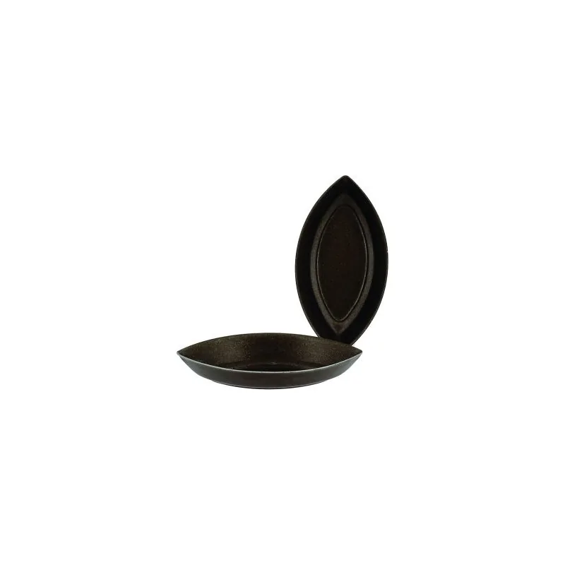 Non-Stick Exopan Petit Four Deep Calisson Boat Mold - 70 mm - Pack of 25 Non-Stick Exopan Petit Four Deep Calisson Boat Mold - 70 mm - Pack of 25