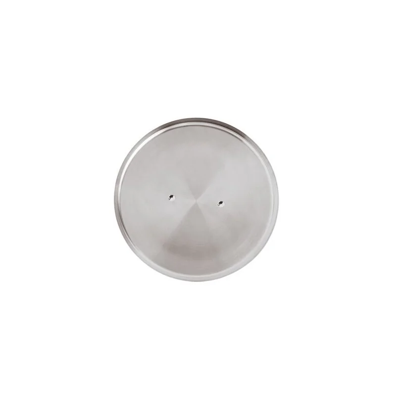 Paderno Series 12200 5-Ply Stainless Steel Lid - D: 6 1/4"