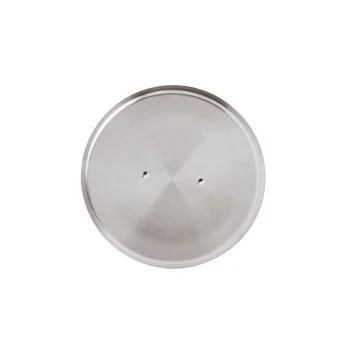Paderno Series 12200 5-Ply Stainless Steel Lid - D: 7 1/8"
