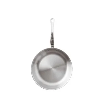 Paderno Series 15600 3-Ply Copper Fry Pan w/ Loop Handle - 3 1/8 qts - D: 11" H: 2"