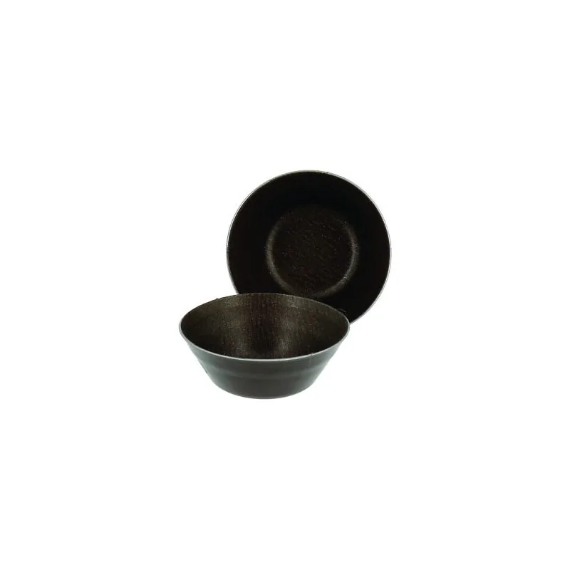 Non-Stick Exopan Petit Four Deep Round Mold - 35 mm - Pack of 25