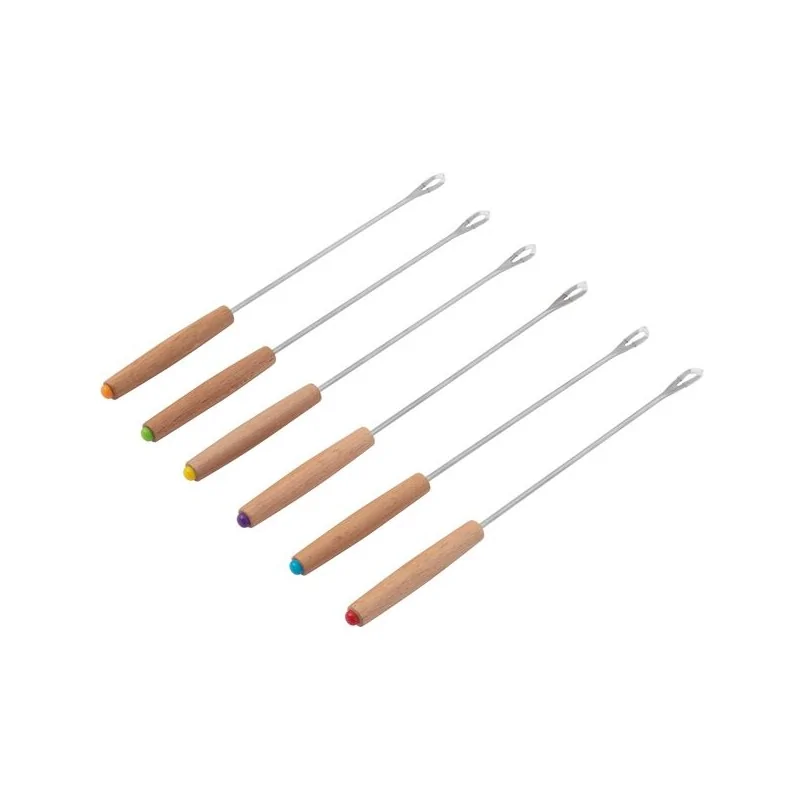 Paderno Series 15400 Fondue Fork Set of 6 - Length: 9 5/8"