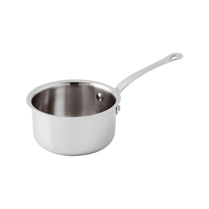 Paderno 3-Ply Series 15600 Copper Butter Warmer - 23 3/4 oz - D: 4 3/4" H: 2 3/4"