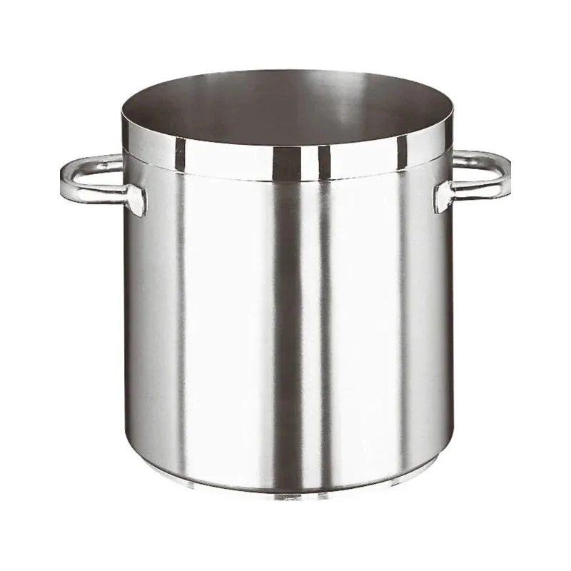 Paderno Grand Gourmet Stainless Steel Stock Pot - 3 3/8 qts - D: 6 1/4" H: 6 1/4"