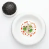 Handcrafted Fine Porcelain Gourmet Bowl Internal Basin 21 cm - Height 5.5 cm - Set of 1
