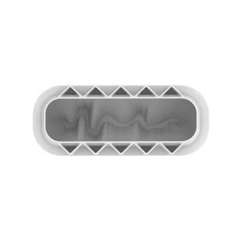 Silikomart Professional Slope 1050 Buche Log Mold - 250 mm x 80 mm x h 80 mm - 1050 ml