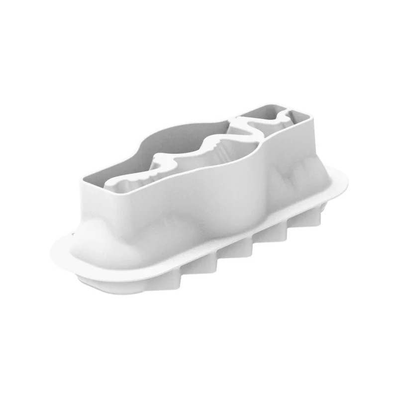 Silikomart Professional Slope 1050 Buche Log Mold - 250 mm x 80 mm x h 80 mm - 1050 ml Silikomart Professional Slope 1050 Buche Log Mold - 250 mm x 80 mm x h 80 mm - 1050 ml