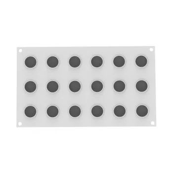 Silikomart Professional Bignè Perfetto 14 Cream Puff Pastry Mold - ø 35 mm x h 20 mm - 14 ml