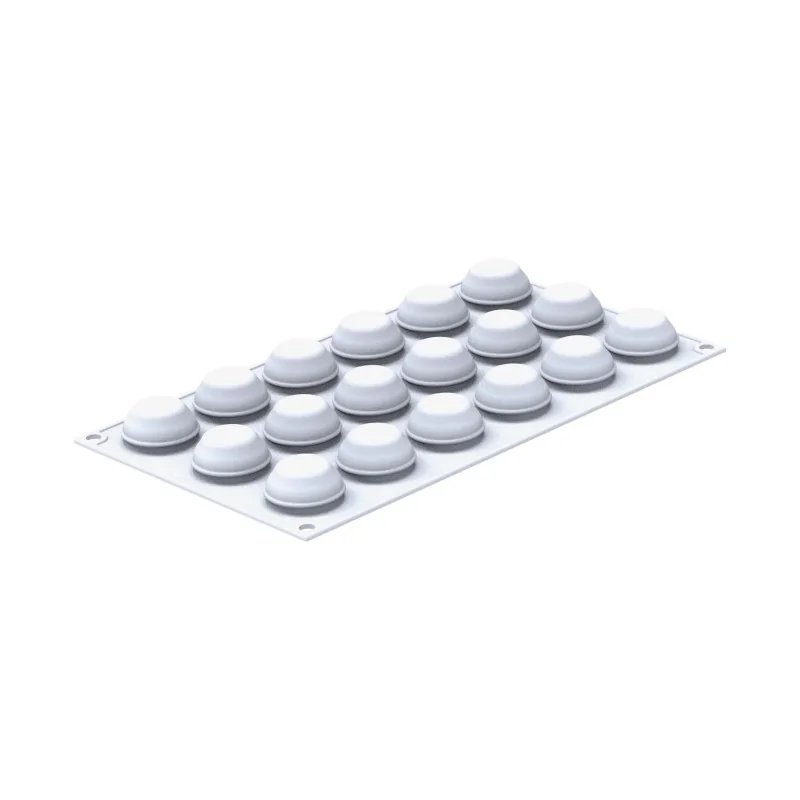 Silikomart Professional Bignè Perfetto 14 Cream Puff Pastry Mold - ø 35 mm x h 20 mm - 14 ml