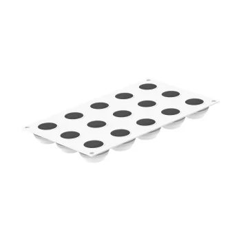 Silikomart Professional Bignè Perfetto 30 Cream Puff Pastry Mold - ø 45 mm x h 25 mm - 30 ml