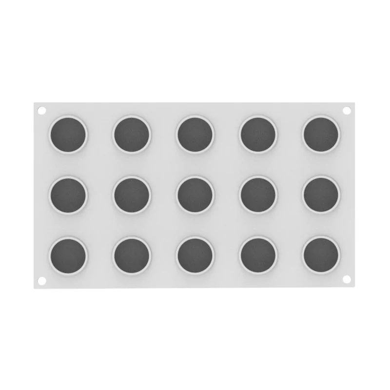 Silikomart Professional Bignè Perfetto 30 Cream Puff Pastry Mold - ø 45 mm x h 25 mm - 30 ml Silikomart Professional Bignè Perfetto 30 Cream Puff Pastry Mold - ø 45 mm x h 25 mm - 30 ml