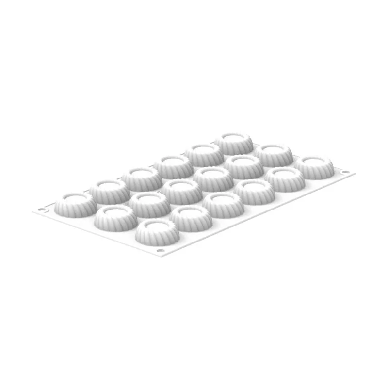 Silikomart Professional Torta XS 14 Mini Tea Cakes Pastry Mold - ø 40 mm x h 15 mm - 14 ml Silikomart Professional Torta XS 14 Mini Tea Cakes Pastry Mold - ø 40 mm x h 15 mm - 14 ml