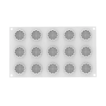 Silikomart Professional Crostata XS 20 Mini Tea Cakes Pastry Mold - ø 44 mm x h 17 mm - 20 ml
