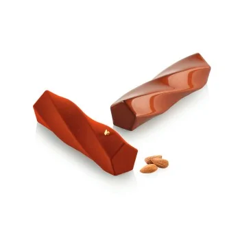 Silikomart Professional Twist 90 Pastry Mold - 130 mm x 33 mm x h 30 mm - 90 ml