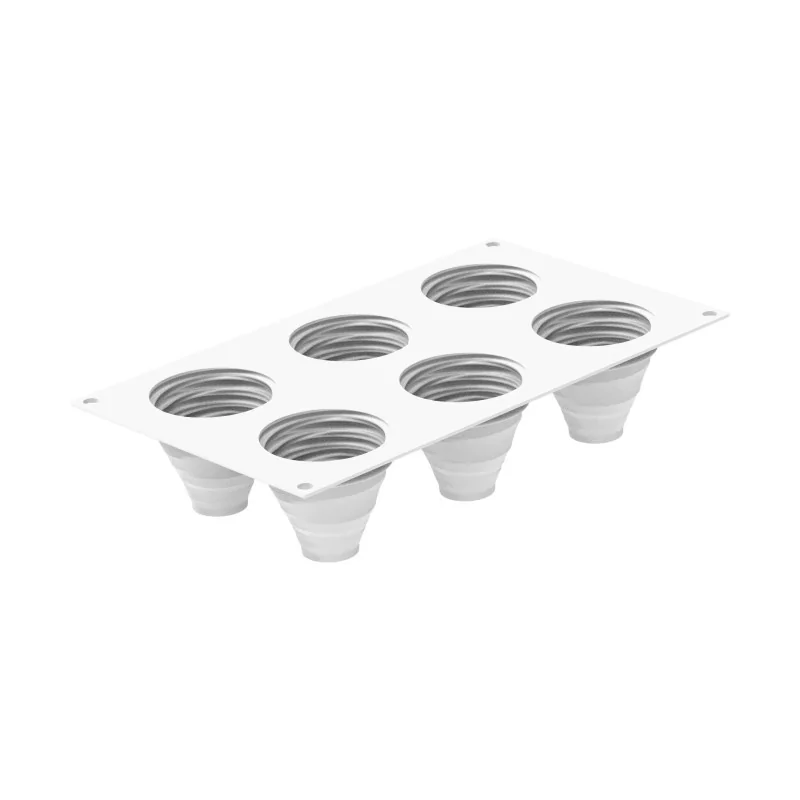 Silikomart Professional Kit Tarte Ring Albia Pastry Mold - ø65 mm x h 61 mm - 106 ml Silikomart Professional Kit Tarte Ring Albia Pastry Mold - ø65 mm x h 61 mm - 106 ml