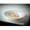 Handcrafted Fine Porcelain Deep Plate Gourmet 28 cm - Height 4.5 cm - Set of 4