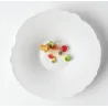 Handcrafted Fine Porcelain Gourmet Bowl 28 cm - Height 4.5 cm - Set of 4