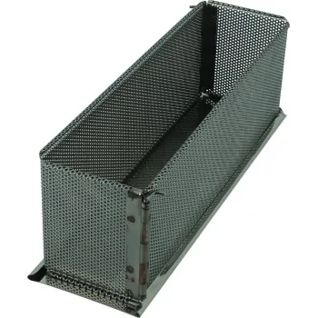 Stainless Steel Springform Pâtés en Croûte - 200 mm x 70 mm x h 90 mm