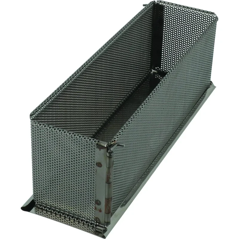 Stainless Steel Springform Pâtés en Croûte - 200 mm x 70 mm x h 90 mm Stainless Steel Springform Pâtés en Croûte - 200 mm x 70 mm x h 90 mm