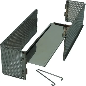 Stainless Steel Springform Pâtés en Croûte - 250 mm x 70 mm x h 90 mm