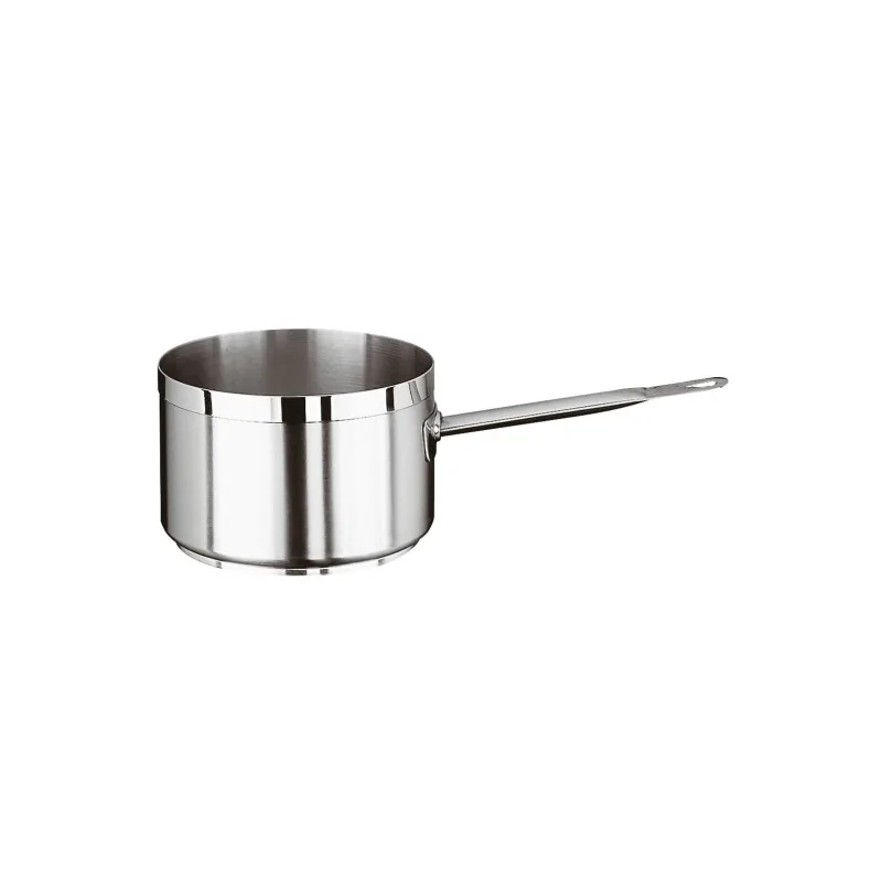 Paderno Grand Gourmet Stainless Steel Sauce Pan - 2 1/4 qts - D: 6 1/4" H: 4 3/8"