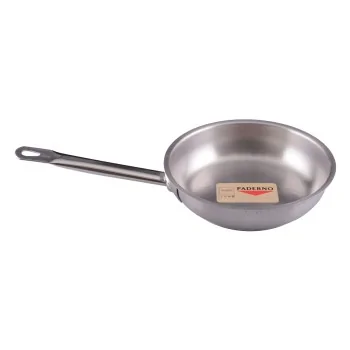 Paderno Grand Gourmet Stainless Steel Frying Pan - D: 7 7/8" H: 2"