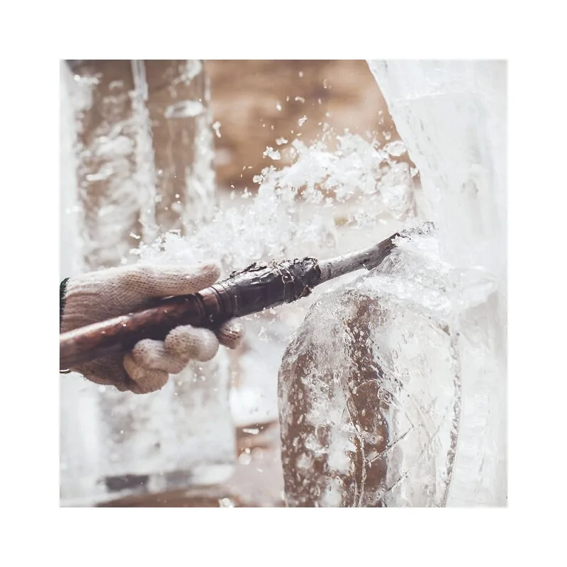 Stainless Steel Four Piece Ice Chisel Set - 30" x 6 1/2"