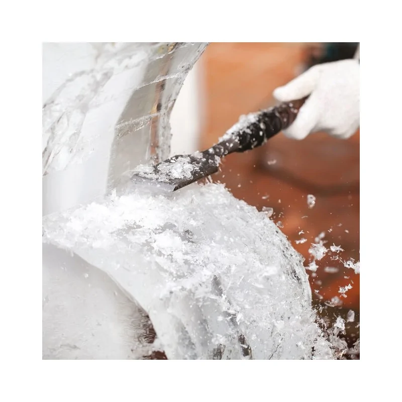 Stainless Steel Four Piece Ice Chisel Set - 30" x 6 1/2"