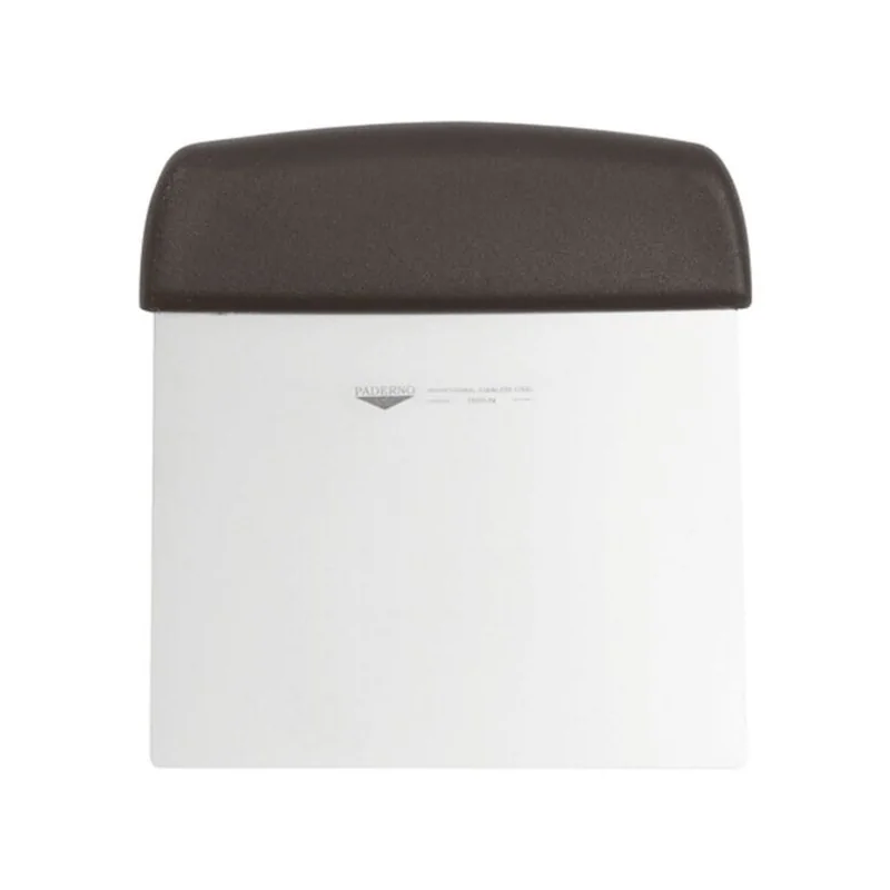 Stainless Steel Dough Scraper Flexible - 4 3/4" x 3 3/4"