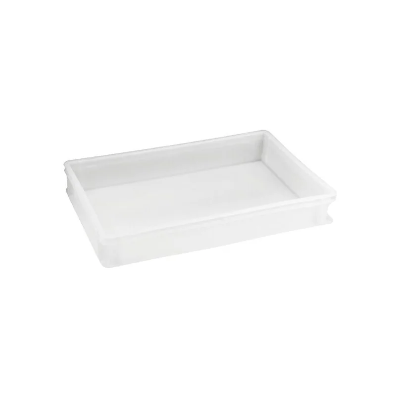 Polyethylene Box for Dough - 20 qts - 23 5/8" x 15 3/4" x 3 1/2"