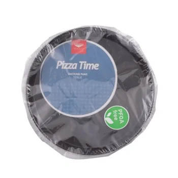 Blue Steel Baking Pan Heavy Duty - D: 7 7/8" H: 1"