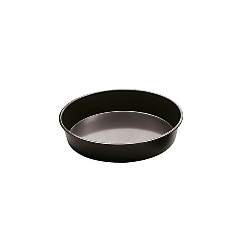 Blue Steel Baking Pan - D: 14 1/8" H: 1 3/8"