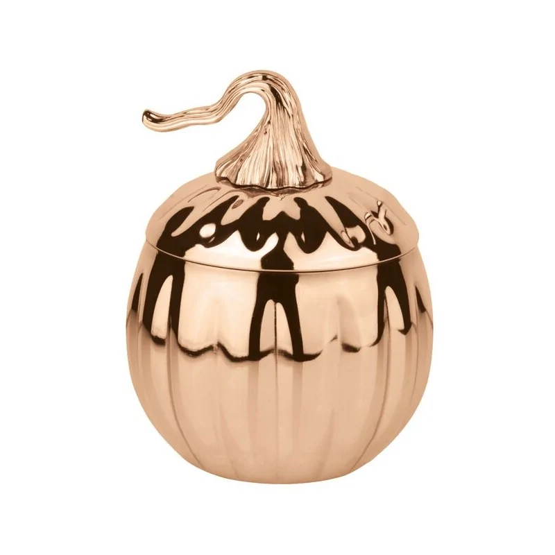 Pumpkin Mug Copper - 24 oz - D: 4” H: 5¾”