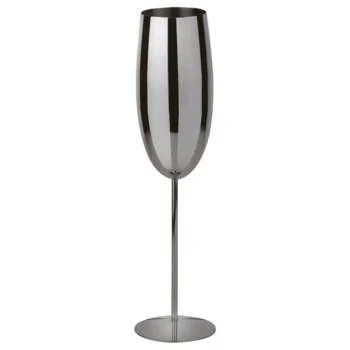 Champagne Flute Black - 9 oz - D: 2” H: 10”