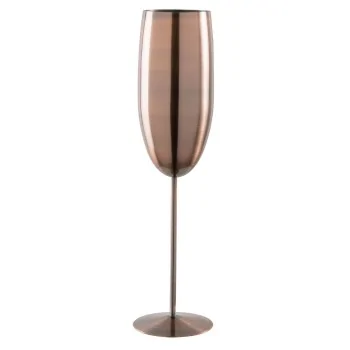 Champagne Flute Copper - 9 oz - D: 2” H: 10”