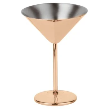 Martini Glass Copper - 6 3/4 oz - D: 4¾” H: 6½”