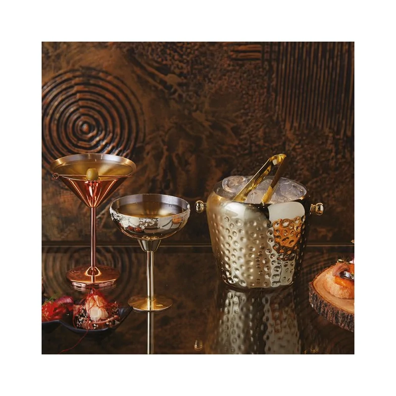 Margarita Glass Gold - 7 2/5 oz - D: 4⅛” H: 5½”