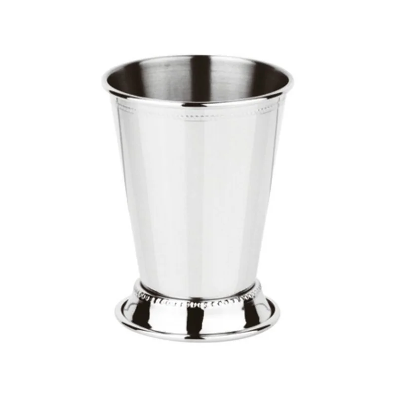 Mint Julep Cup with Base - 12 4/5 oz - D: 3⅜” H: 4⅛”