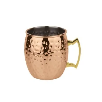 Moscow Mule Mug Copper - 18 1/2 oz - D: 3 1/2" H: 3 3/4"