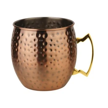 Moscow Mule Mug Antique - 3 1/9 qts - D: 6 1/4" H: 6 7/8"